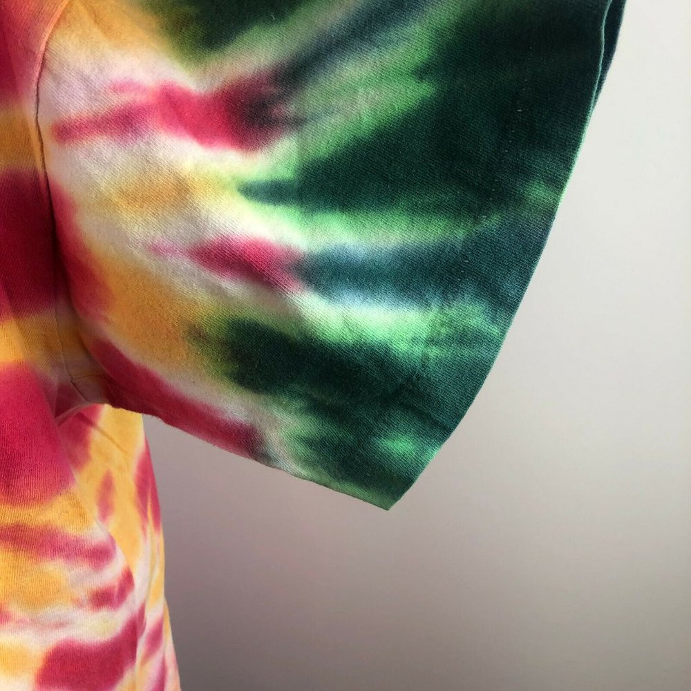 Vintage 1992 The Grateful Dead Lithuania T Shirt XL Tie Dye Basketball Olympic - Picture 4 of 13